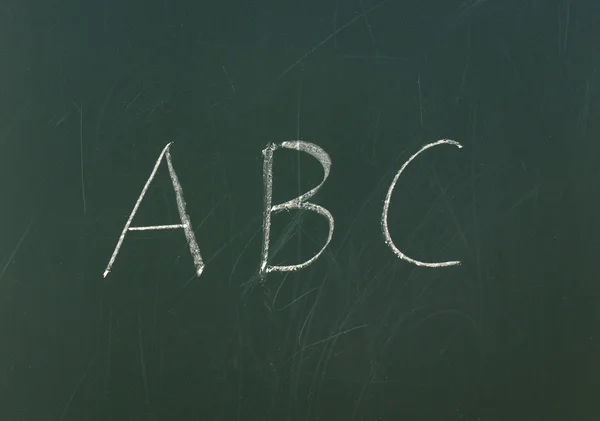 stock image Board with ABC