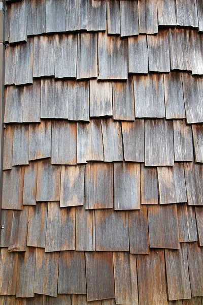 Holzwand wackelt — Stockfoto