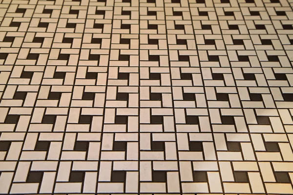 アールデコ スタイルのタイル張りの床 — ストック写真