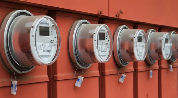 Power meters — Stock Photo, Image