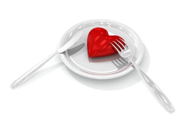 Heart for eat clipart