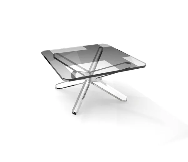 Table en verre quadratique — Photo