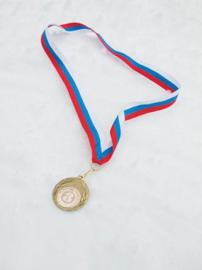 medaille en sneeuw