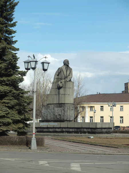 Памятник Владимиру Ленину — стоковое фото