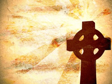 Christian Cross Background clipart