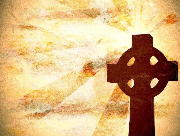Chrześcijańskie tło krzyża — Zdjęcie stockowe