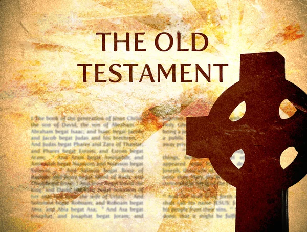 Gamla Testamentet Bibeln bakgrund — Stockfoto