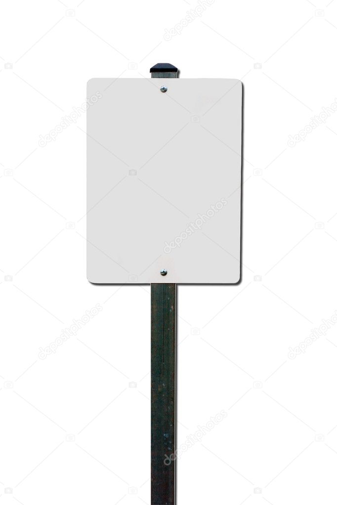 Blank Signpost