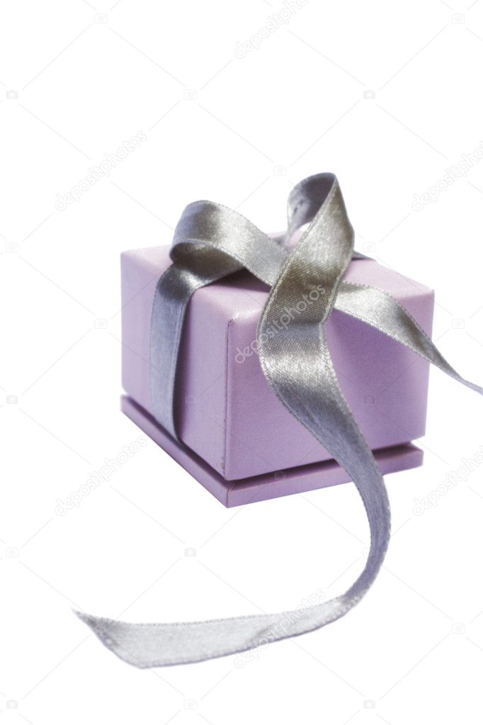 Love Heart Bow in a Gift Box