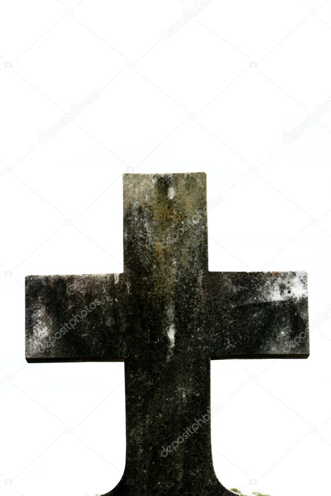 Grunge Stone Cross