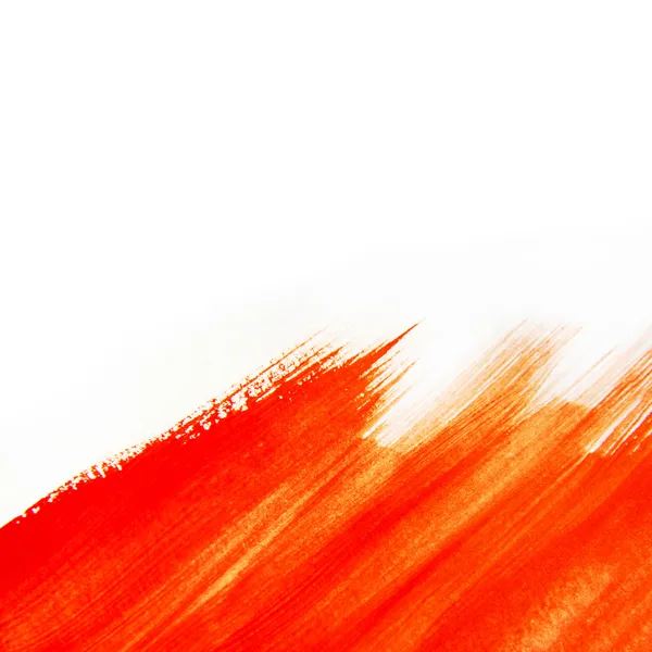 Kırmızı boya fırçası doku — Stok fotoğraf
