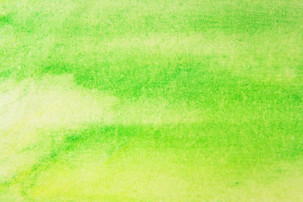 Groen en geel Water kleur verf textuur Stockafbeelding