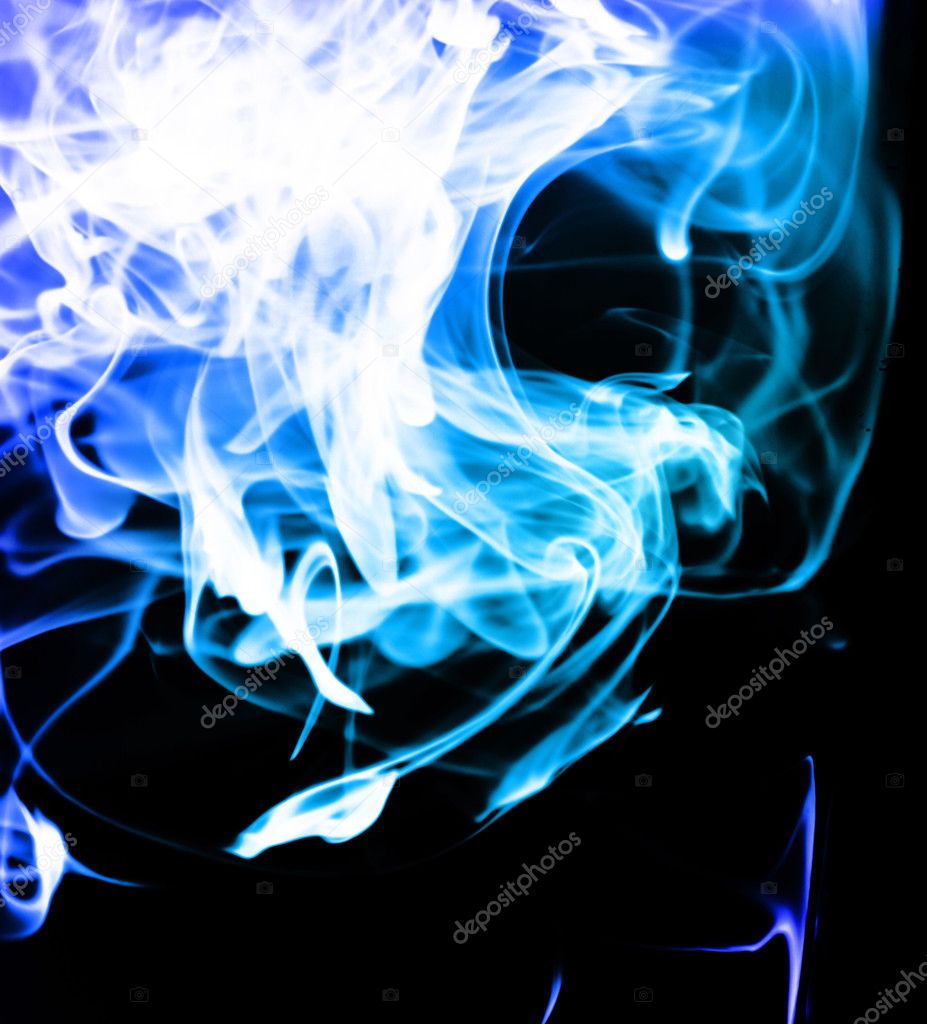 Gas fire and flame background
