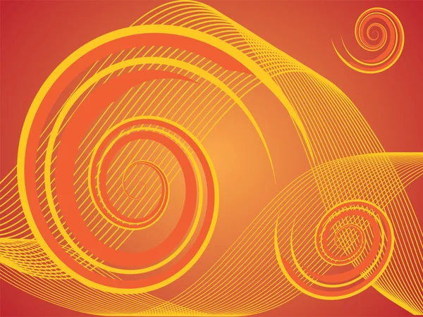 Espirales abstractos — Archivo Imágenes Vectoriales