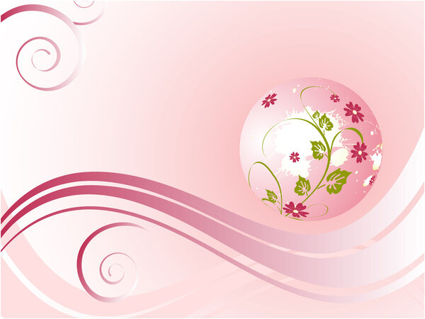 Beautiful floral design