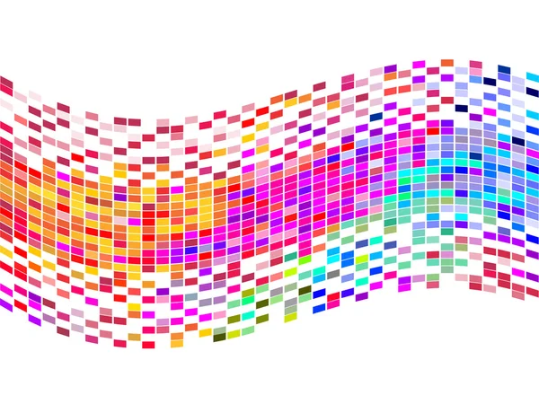 Цветной квадратный фон — стоковый вектор