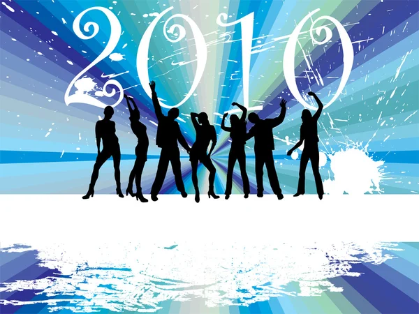 Nuevo año 2010 — Archivo Imágenes Vectoriales