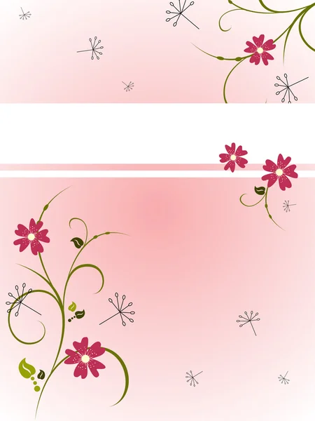 Квіткові банер — стоковий вектор