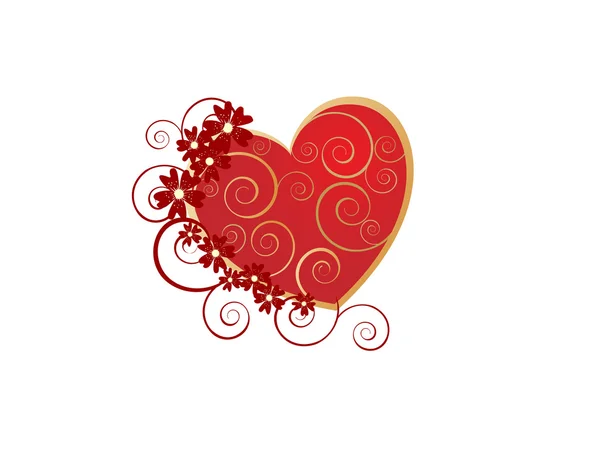 Valentijnsdag groet — Stockvector