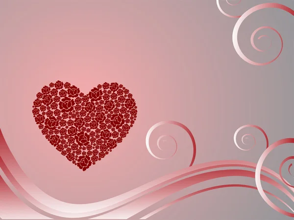 Salutation de Saint-Valentin — Image vectorielle