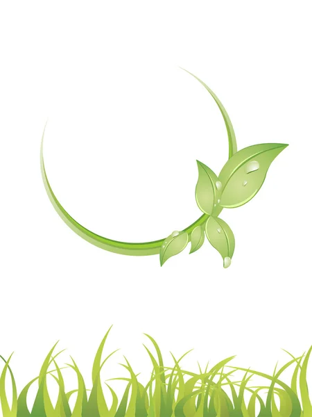 Zielona łąka — Wektor stockowy