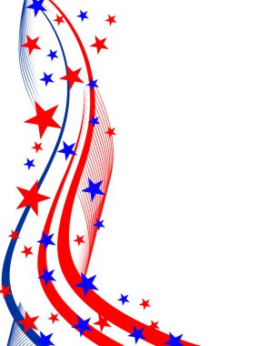 4th july background vector