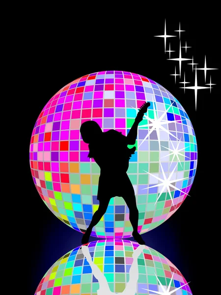 Reine disco — Image vectorielle