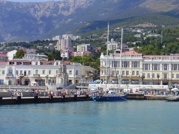 Banchina di Yalta Foto Stock