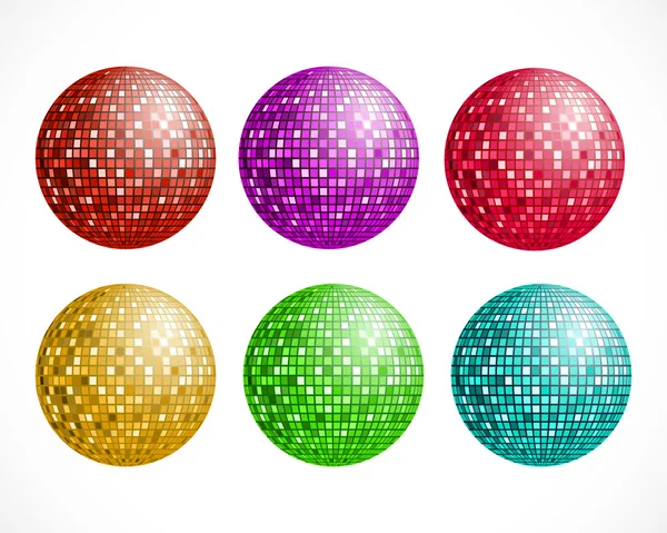 stock vector Disco balls