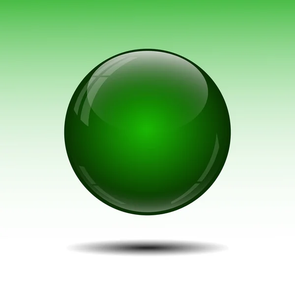 Glossy sphere — Stock Vector