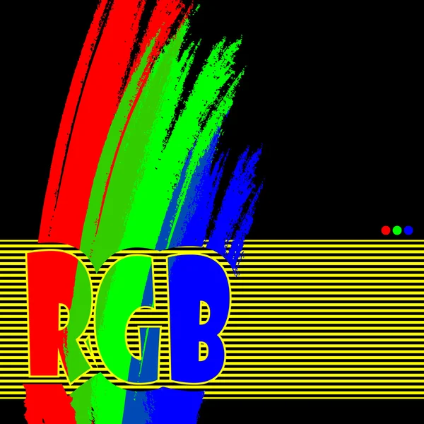 RGB. Contexto abstrato . — Vetor de Stock