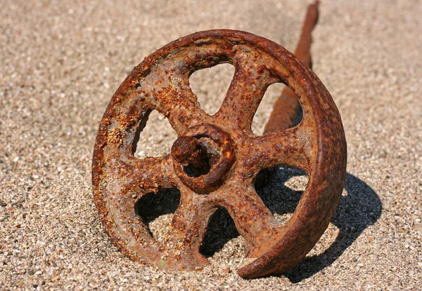 Старий колесо — стокове фото