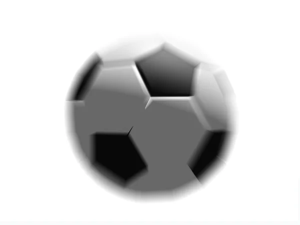 Latająca piłka — Zdjęcie stockowe