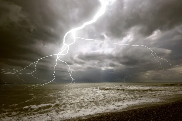 The lighting storm — Stock Photo, Image
