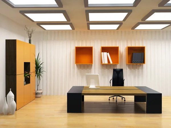 Interior del gabinete moderno — Foto de Stock