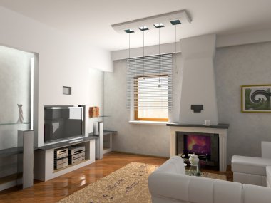 Modern Interior clipart