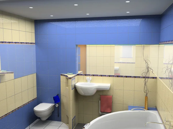 Modern banyo — Stok fotoğraf