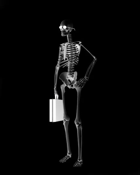 Skeletont 商人 — 图库照片