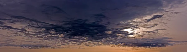 Majestatyczny niebo Panorama — Zdjęcie stockowe