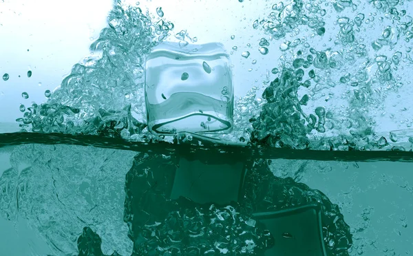 Scintille d'acqua — Foto Stock