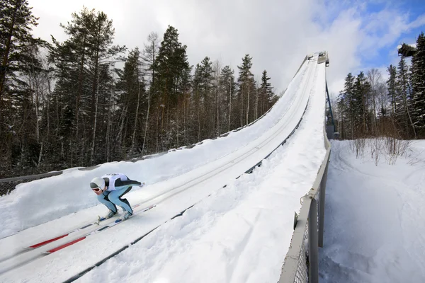 Winter Extremsport Foto — Stockfoto