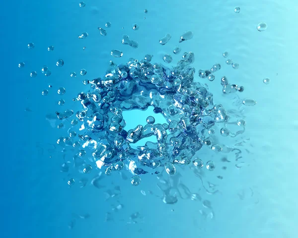 Faíscas de água — Fotografia de Stock