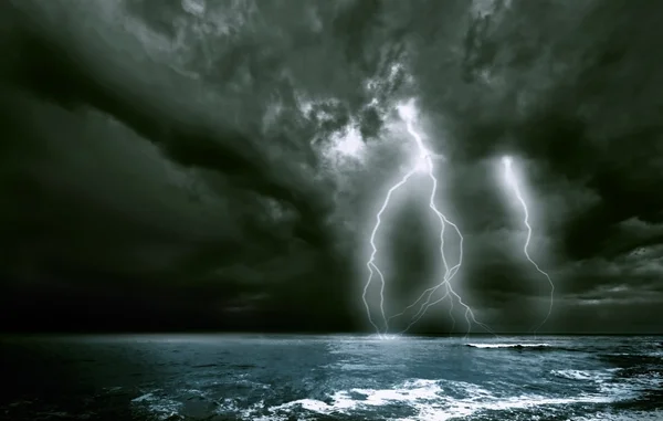 照明の嵐 — ストック写真