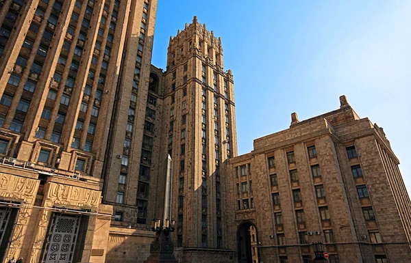 stock image Soviet building