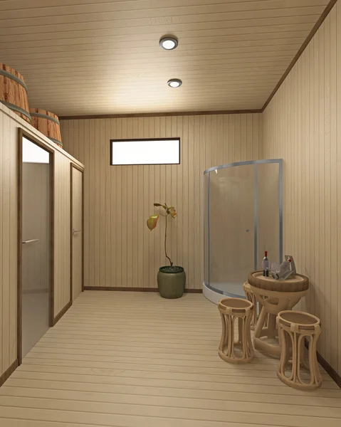 Inertie du sauna — Photo