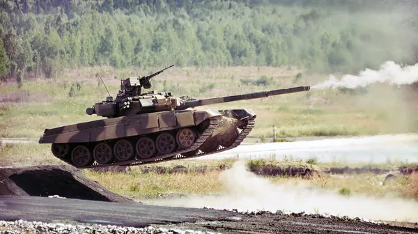 Rosyjski czołg — Zdjęcie stockowe