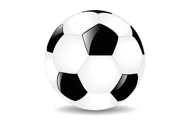 Klasik futbol topu — Stok Vektör