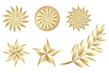 Golden Set clipart