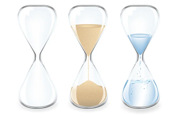 Horloges à sable — Image vectorielle