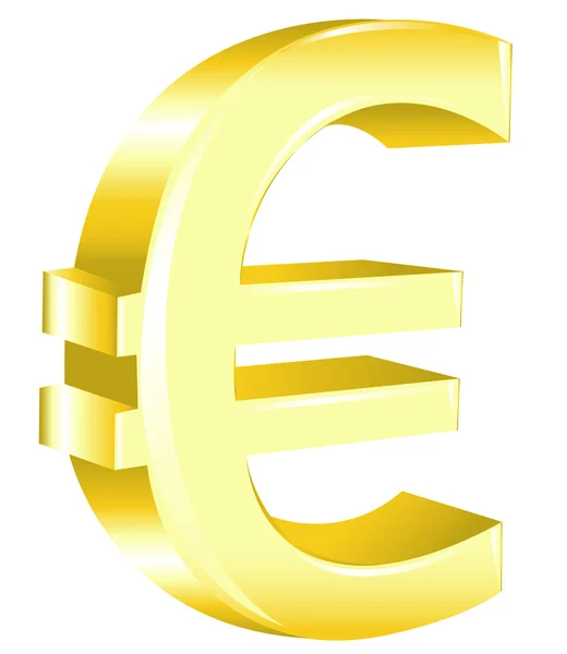 Euro signe — Image vectorielle